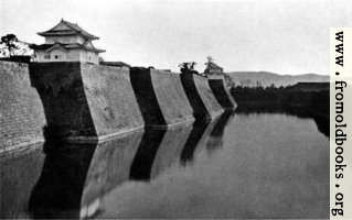 The fort and castle at Osaka