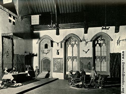 [Picture: Reconstructed Interior of Fourteenth-century Hall (Penshurst, Kent).]