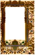 [Picture: Fig. 99 No. 7.—Ornate border, 9th century, Gallo-Frankish School.]