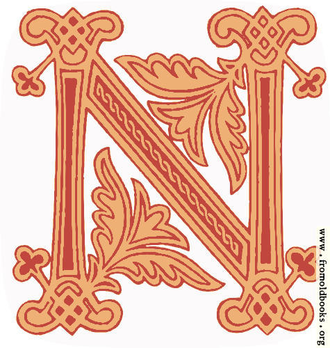 [Picture: Fig. 99 No. 8.—Anglo-Saxon Initial letter N]