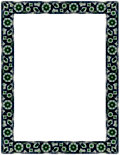 Fig. 57. No. 6.—Persian Ceramic Tile Border