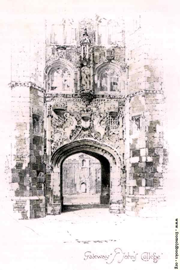 [Picture: Gateway of St. John’s College, Cambridge]