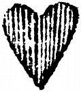 [Picture: Detail: engraved heart]