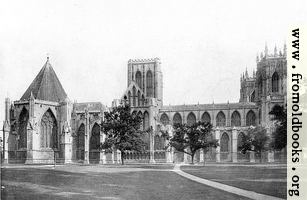 [picture: The Minster, North Side]