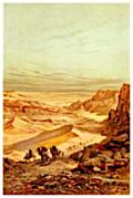 [Picture: Land of the Semites. Desert and Caravan.]