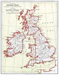 [Picture: Map XVII. british Isles; Showing places of greatest Historical Interest.]