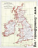 [picture: Map XVII. british Isles; Showing places of greatest Historical Interest.]