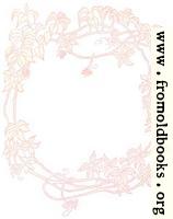 [picture: Pink Floriated Border]