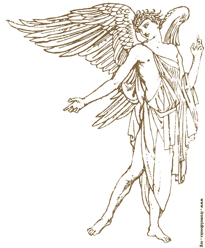 [Picture: Isolated Angel Drawing]