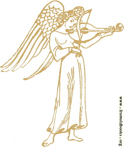 [Picture: angel with violin]