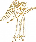 angel with violin