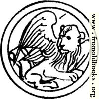 [picture: Symbol of St. Mark the Evangelist]