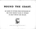 [Picture: Title Page, Round The Coast]