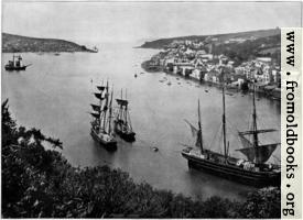 Fowey: Entrance to the harbour.