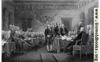 [Picture: Declaration of Independence]