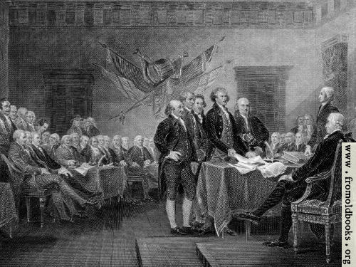 [Picture: Declaration of Independence]