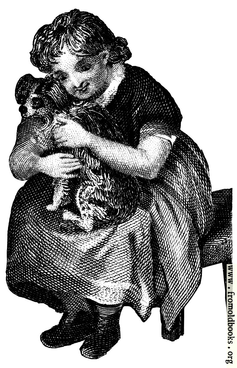 [Picture: Girl cuddling dog]