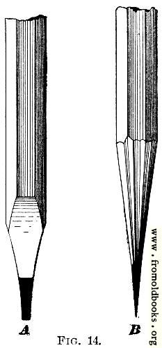 [Picture: 14.—How to sharpen a pencil]