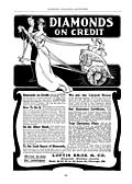 [Picture: Old Advert: Diamonds on Credit]