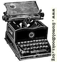 Antique typewriter