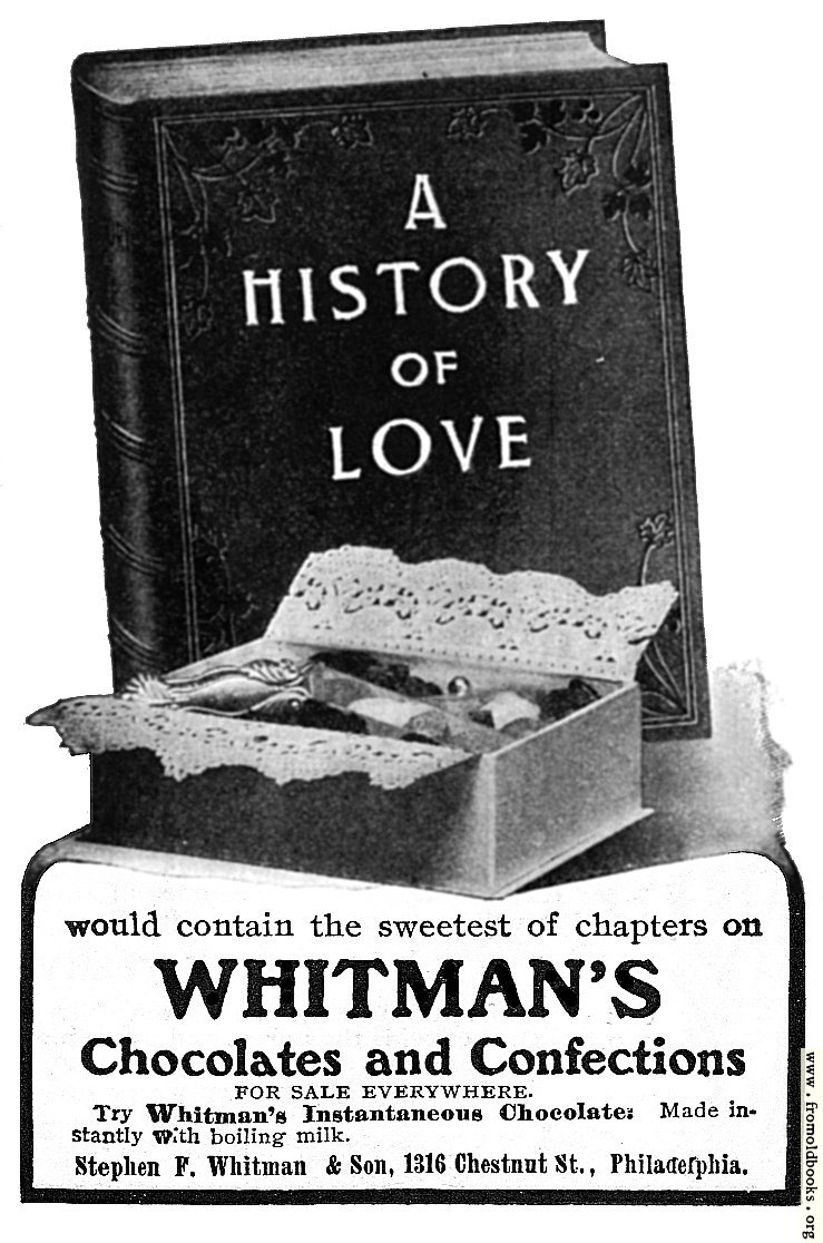 [Picture: Old Advert: Whitman’s Chocolates]