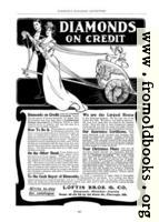 [picture: Old Advert: Diamonds on Credit]
