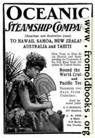 [picture: Old Advert: Oceanic Steamship Company]