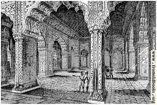 [Picture: Inside the Imperial Palace, Delhi]