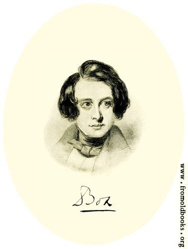 [Picture: Crayon Sketch of Charles Dickens, 1838]