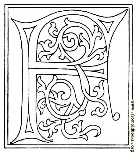 [Picture: clipart: initial letter F from late 15th century printed book]