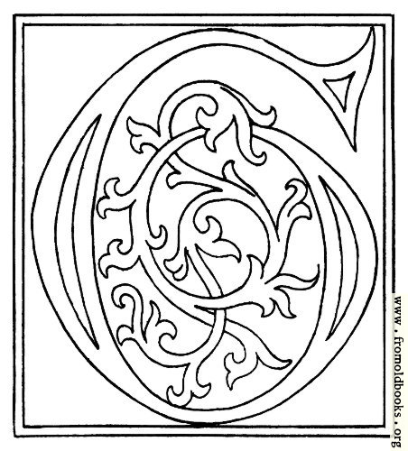 [Picture: clipart: initial letter G from late 15th century printed book]