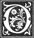 [Picture: clipart: initial letter D from beginning of 16th Century]