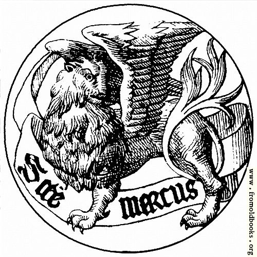 [Picture: Badge of Saint Mark the Evangelist]