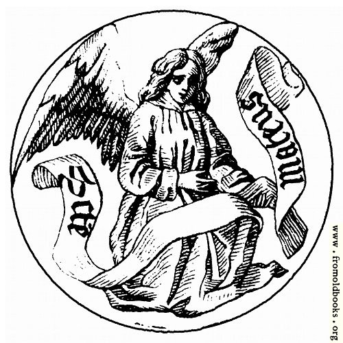 [Picture: Badge of Saint Matthew the Evangelist]