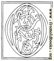 [picture: clipart: initial letter O from late 15th century printed book]