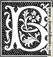 [picture: clipart: initial letter B from beginning of the 16th Century]