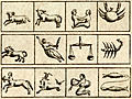 [Picture: The Twelve Signs of the Zodiac (second version).]