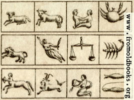 The Twelve Signs of the Zodiac (second version).