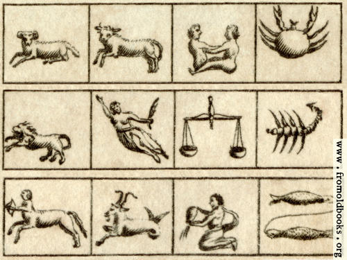 [Picture: The Twelve Signs of the Zodiac (second version).]