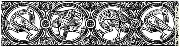 [picture: Gothic Chapter Head: Mediaeval Birds]
