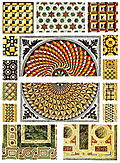 [Picture: 38. Byzantine marble floor-mosaics.]