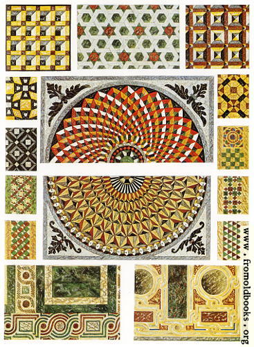 [Picture: 38. Byzantine marble floor-mosaics.]