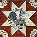 [Picture: Dutch Delft ceramic tile 1]