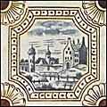 [Picture: Dutch Delft ceramic tile 5]