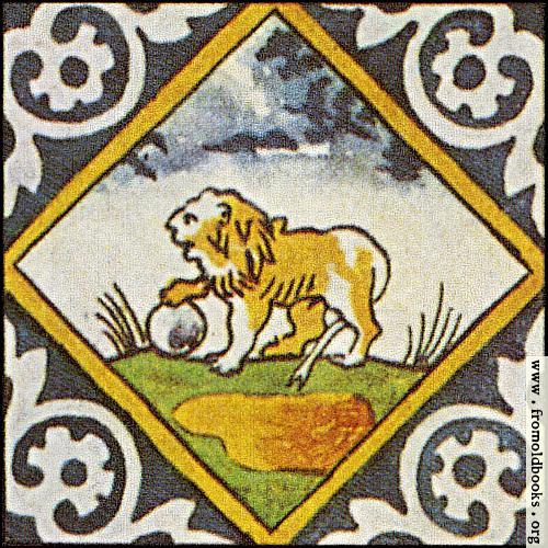 [Picture: Dutch Delft ceramic tile 12]