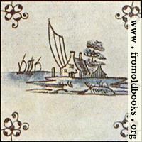 Dutch Delft ceramic tile 13