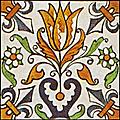 [Picture: Dutch Delft ceramic tile 17]