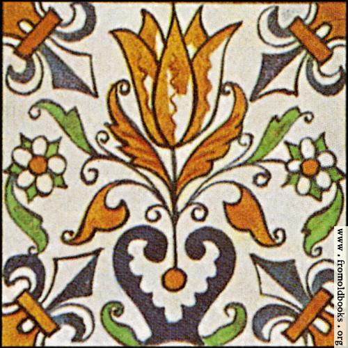 [Picture: Dutch Delft ceramic tile 17]