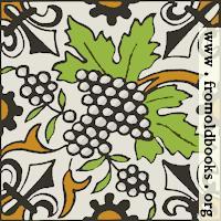 Dutch Delft ceramic tile 28, SVG version