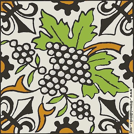 [Picture: Dutch Delft ceramic tile 28, SVG version]
